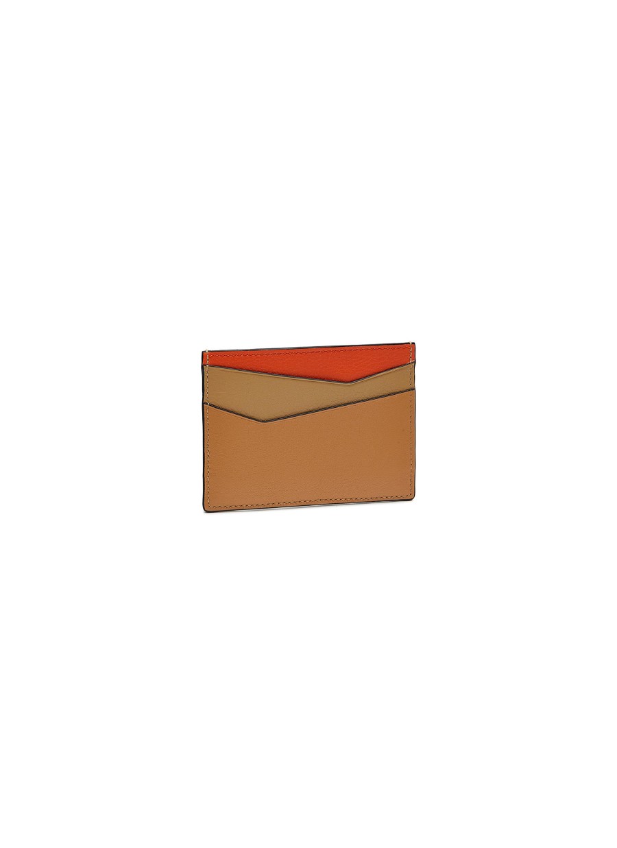 Men LOEWE Small Leather Goods | Puzzle' Plain Cardholder