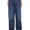 Men BOTTEGA VENETA Pants | Belted Wide Leg Jeans