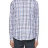 Men PAUL & SHARK Shirts | Chequered Cotton Twill Shirt