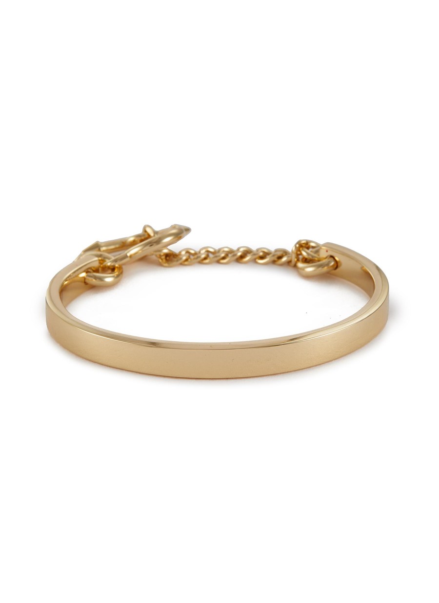 Women EDDIE BORGO Fashion Jewellery | Zenith 12K Gold Plated Metal Cuff Bracelet