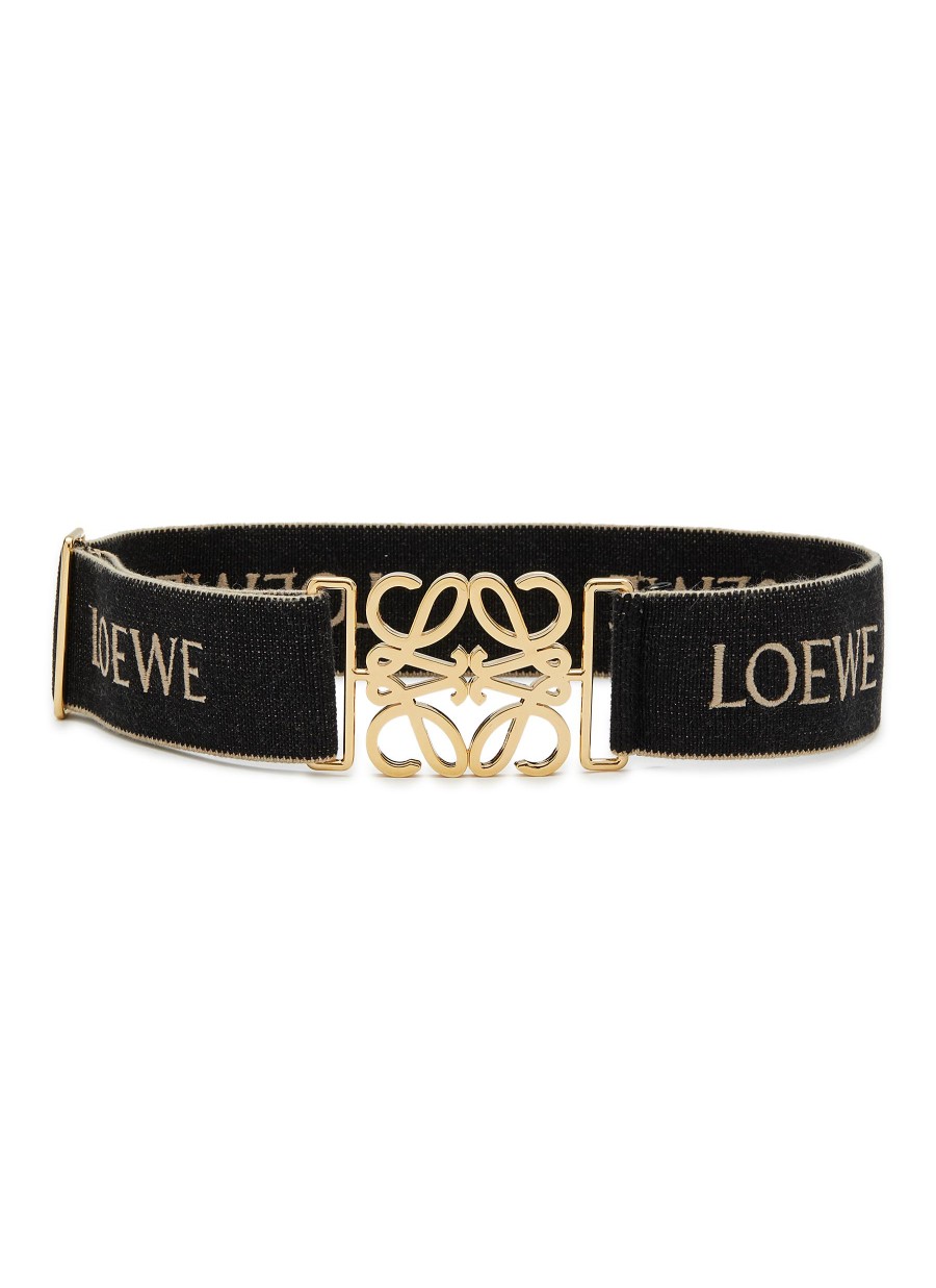 Women LOEWE Belts | Anagram Elastic Belt