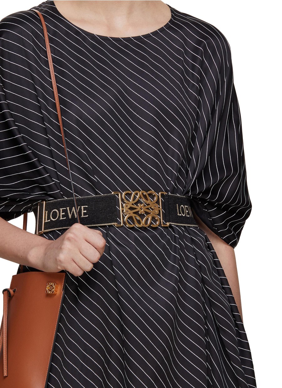 Women LOEWE Belts | Anagram Elastic Belt