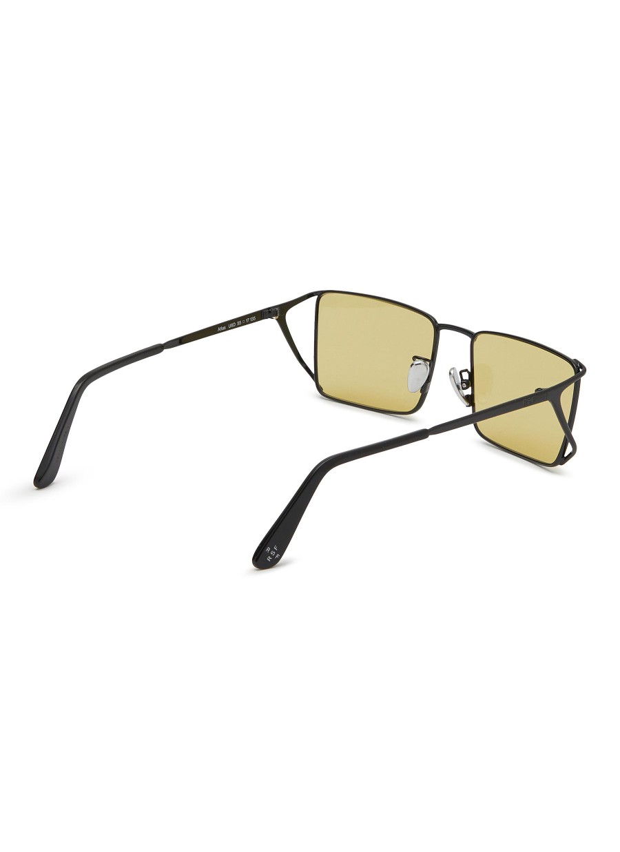 Men SUPER Eyewear | Atlas Rectangle Metal Sunglasses