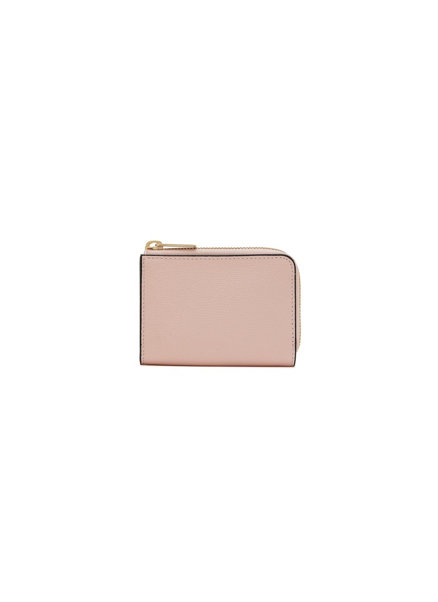 Women VALEXTRA Small Leather Goods | Leather Coin Cardholder