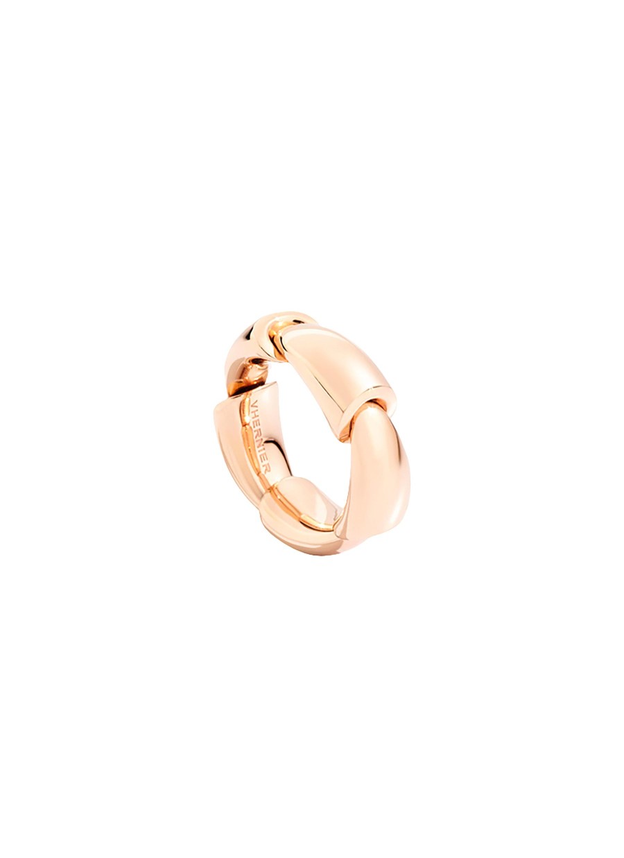 Women VHERNIER Fine Jewellery | Calla 18K Rose Gold Ring — Size 52