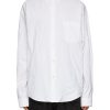 Men BALENCIAGA Shirts | Classic Logo Print Cotton Poplin Button Down Shirt