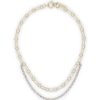 Women JUSTINE CLENQUET Fashion Jewellery | Debbi 24K Gold & Palladium Plated Brass Necklace