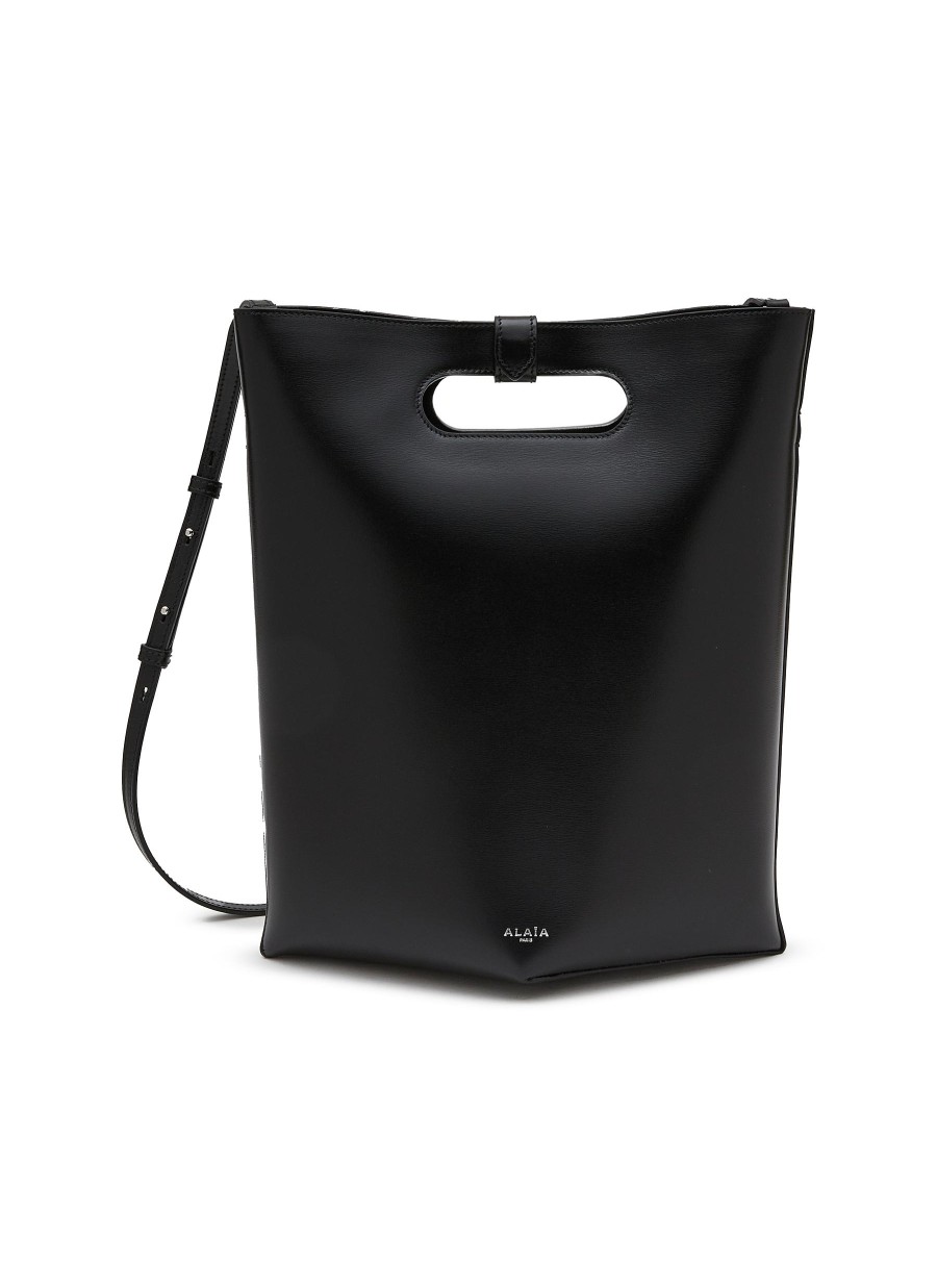 Women ALAÏA Tote Bags | Folded Leather Tote Bag