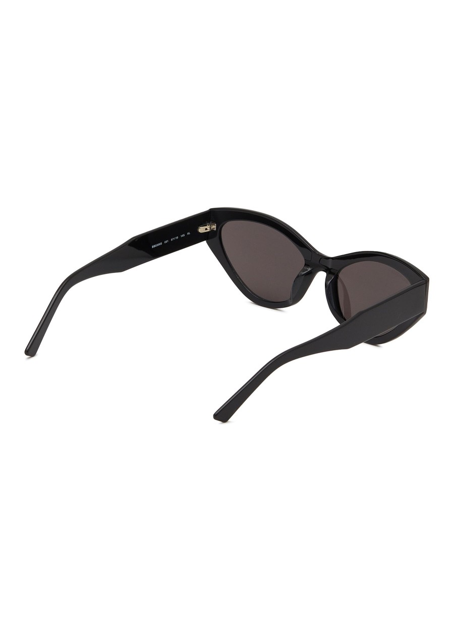 Women BALENCIAGA Eyewear | Acetate Oval Cat Eye Sunglasses