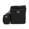 Men PRADA Crossbody | Zip Pouch Re-Nylon Camera Bag