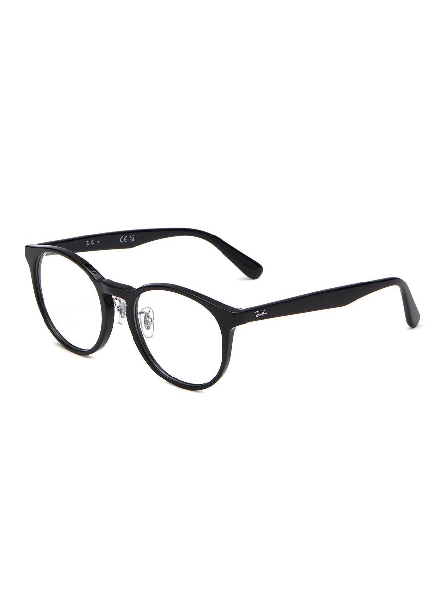 Women RAY BAN Eyewear | Acetate Round Optical Glasses