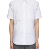 Men THOM BROWNE Shirts | Embroidered Cut Out Crab And Starfish Shirt