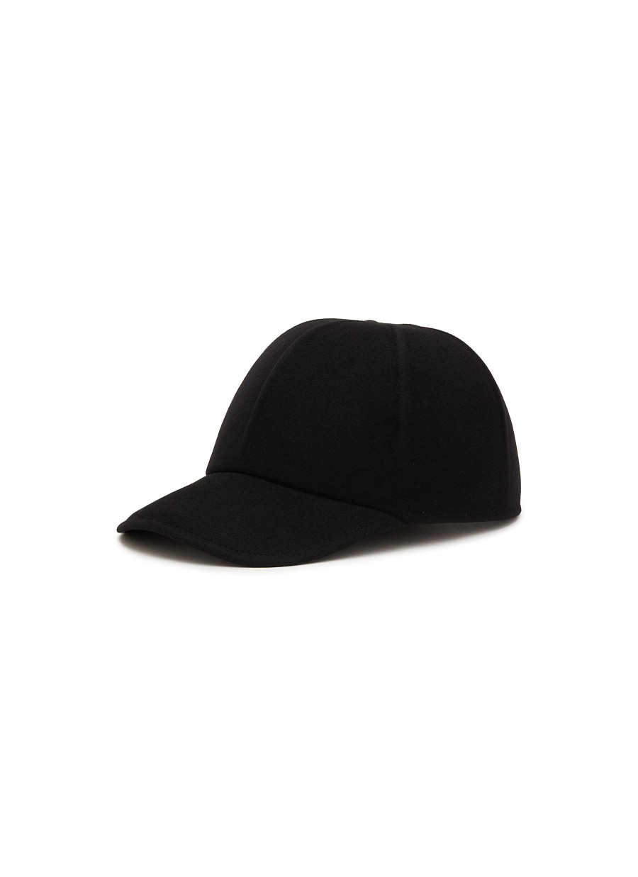 Men PRADA Hats & Gloves | Logo Plaque Baseball Cap