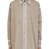 Men MM6 MAISON MARGIELA Shirts | Dip Dyed Trim Shirt