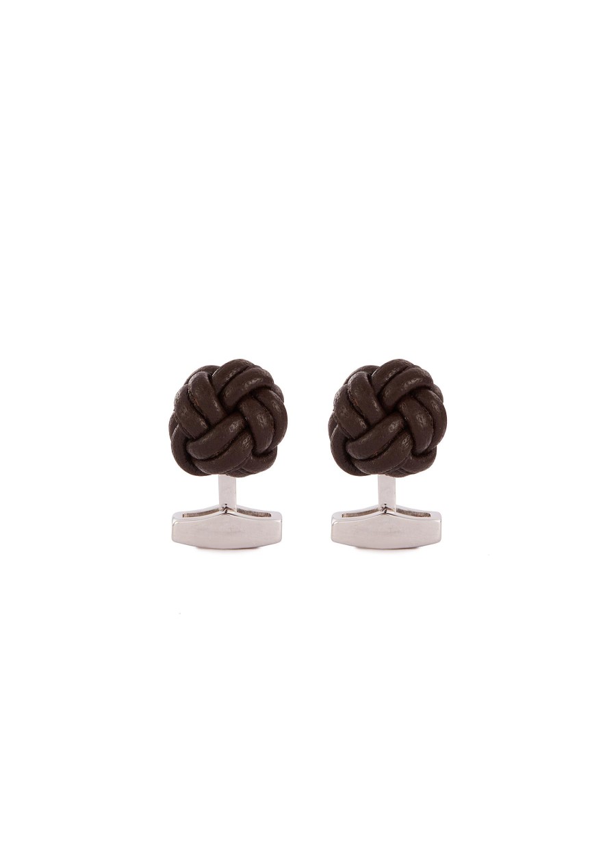 Men TATEOSSIAN Cufflinks | Leather Knot Cufflinks