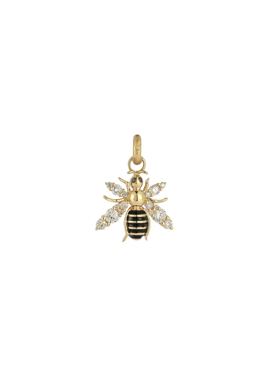 Women STORROW JEWELRY Fine Jewellery | Betty Bee 14K Gold Diamond Charm