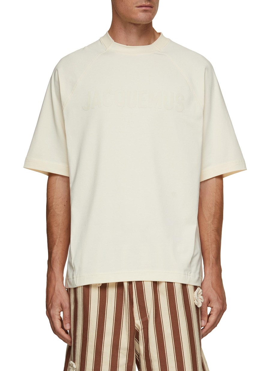 Men JACQUEMUS T-Shirts | Le T-Shirt Typo