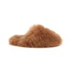 Women YVES SALOMON Slides | Folk Shearling Fur Slides