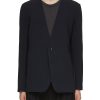 Men ATTACHMENT Suits | Collarless Single Breasted Blazer