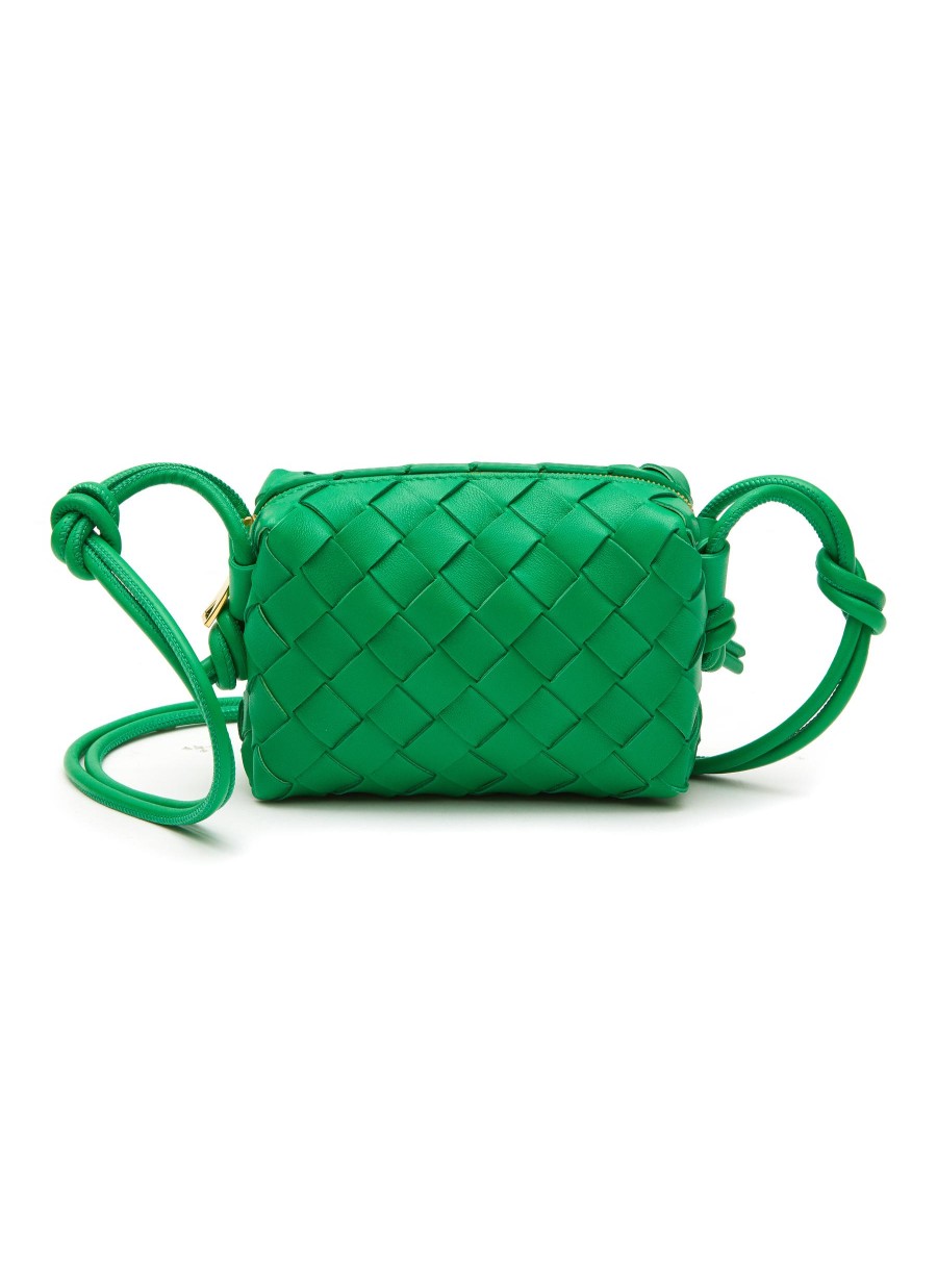 Women BOTTEGA VENETA Crossbody | Candy Loop' Intrecciato Nappa Leather Crossbody Bag