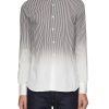 Men CANALI Shirts | Gradient Stripe Shirt