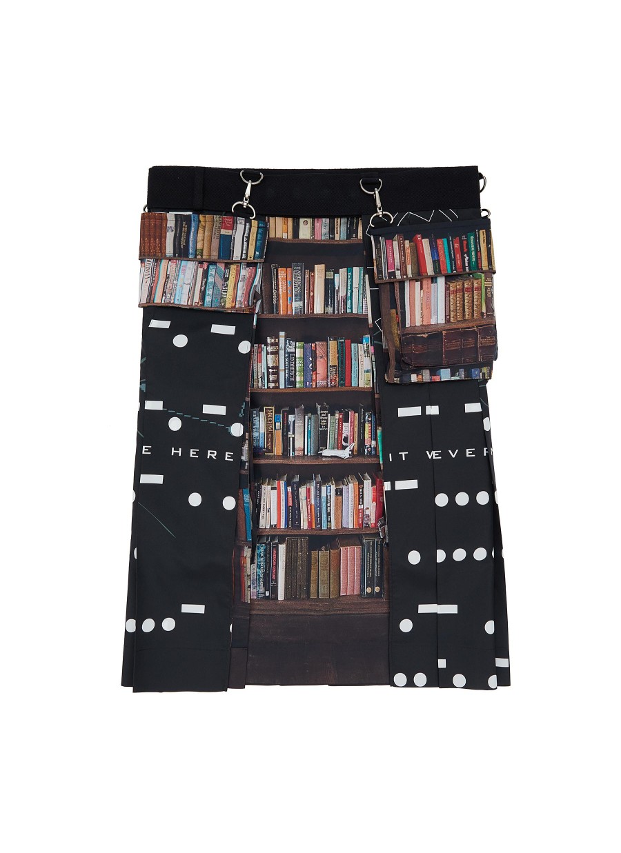 Men SACAI Pants | X Interstellar Bookshelf Skirt