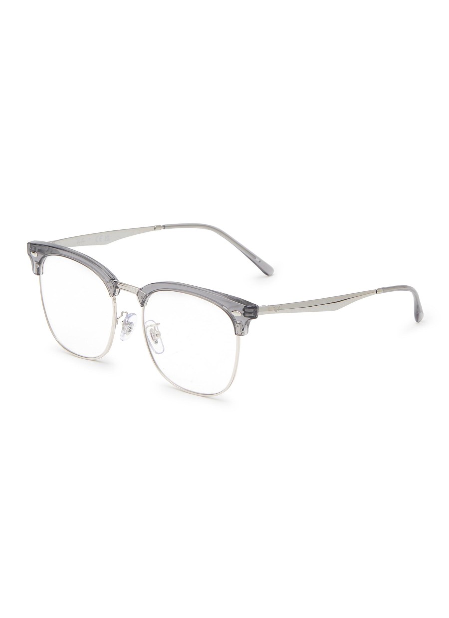 Women RAY BAN Eyewear | Metal Square Optical Glasses