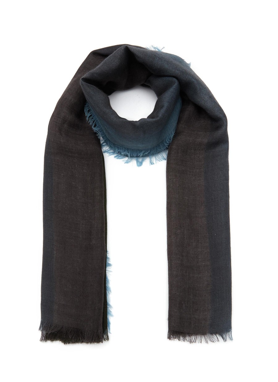 Women CASHÀ Scarves & Wraps | Ombre Cashmere Silk Knit Stole