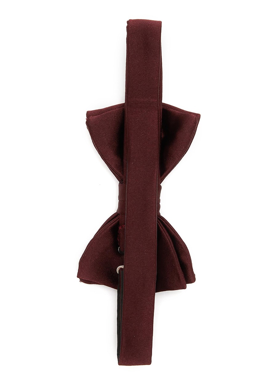 Men STEFANOBIGI MILANO Ties | Silk Satin Jacquard Bow Tie