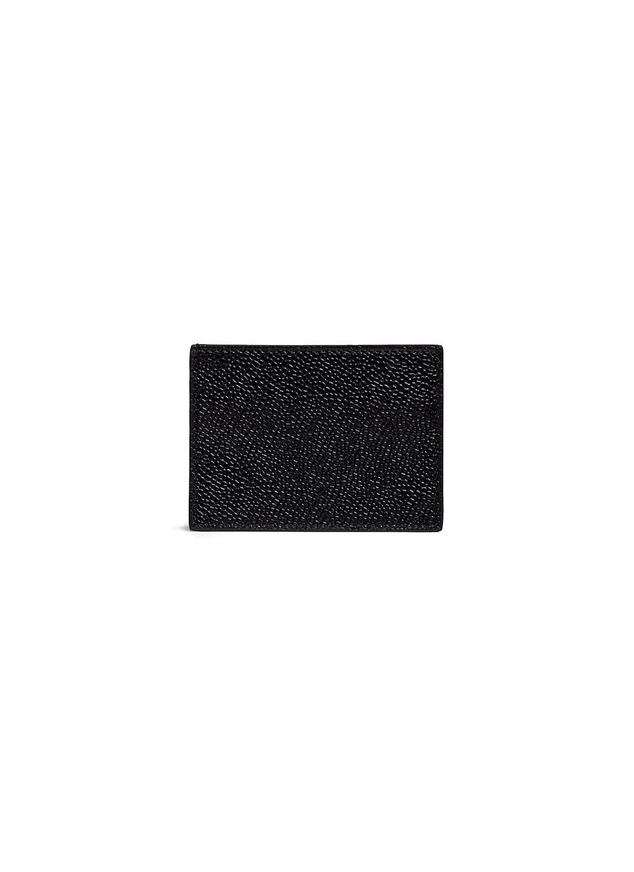 Men THOM BROWNE Small Leather Goods | Pebble Grain Leather Cardholder