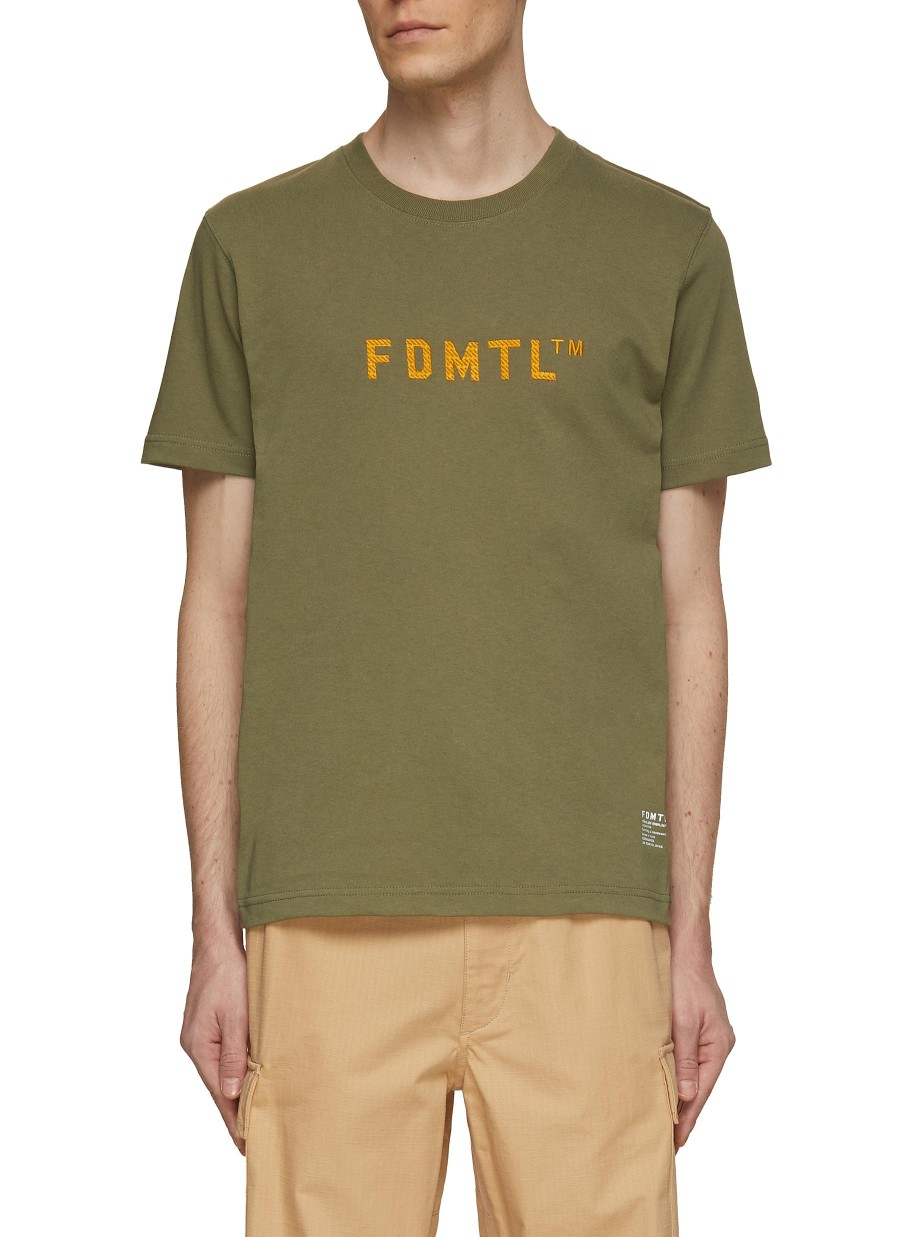 Men FDMTL T-Shirts | Embroidered Logo T-Shirt