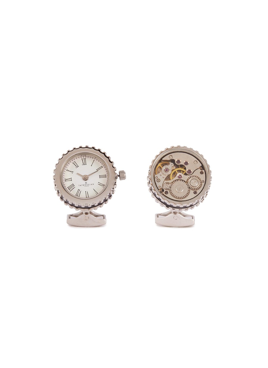 Men TATEOSSIAN Cufflinks | Skeleton Watch Cufflinks