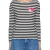 Women CHINTI & PARKER Tops | X Peanuts Snoopy Heart Stripe Top