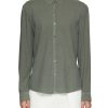 Men JAMES PERSE Shirts | Cotton Button-Up Shirt