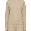 Women YVES SALOMON Knitwear | Crewneck Cotton Wool Sweater