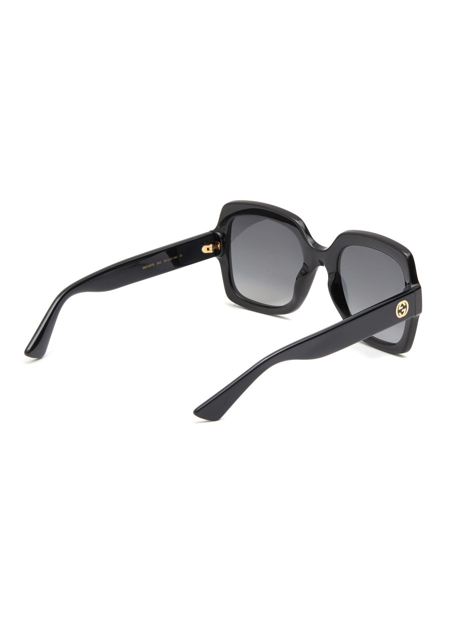 Women GUCCI Eyewear | Logo Acetate Square Sunglasses