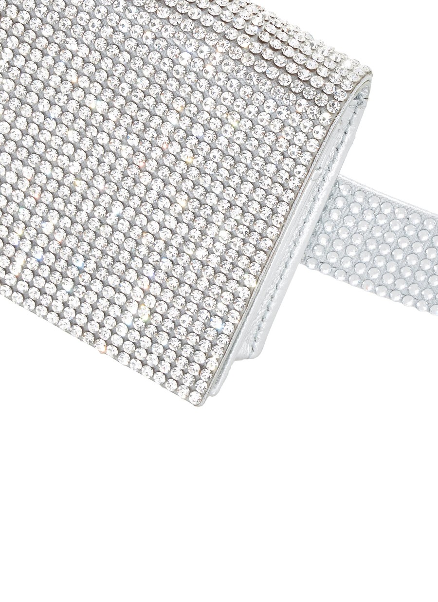 Women JUDITH LEIBER Crossbody | Crystal Embellished Leather Belt Bag