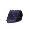 Men STEFANOBIGI MILANO Ties | Floral Embroidered Silk Tie