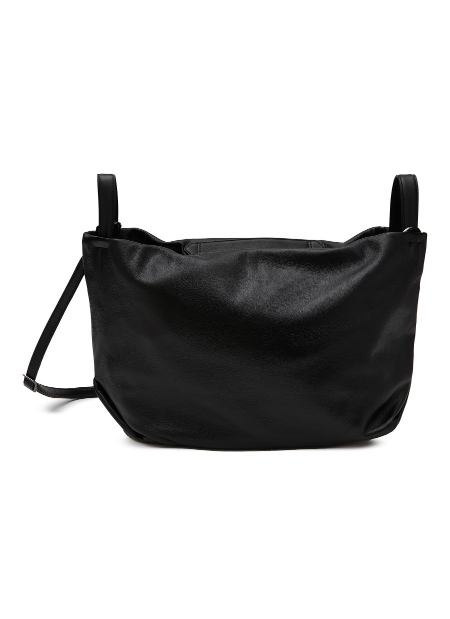 Men DISCORD YOHJI YAMAMOTO Travel Bags | Large Tulips Leather Handbag