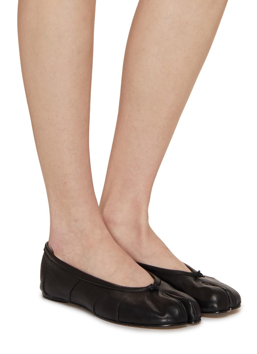 Women MAISON MARGIELA Flats | Tabi New Leather Ballerina Flats