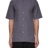 Men MAISON MARGIELA Shirts | Short Sleeve Cotton Shirt