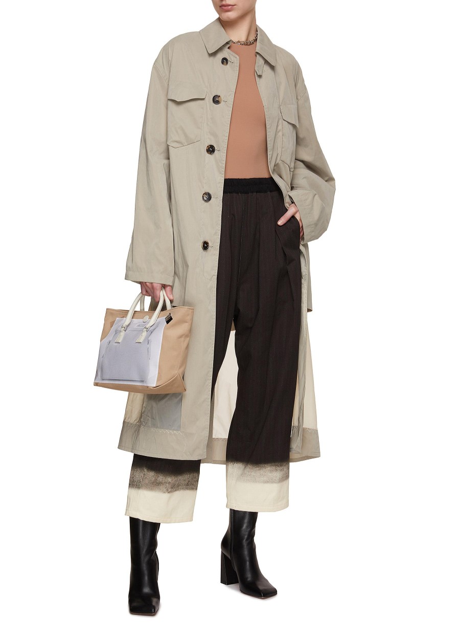 Women MAISON MARGIELA Coats | Belted Reversible Trench Coat