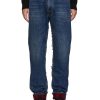 Men MAISON MARGIELA Pants | Flannel Lined Straight Leg Jeans