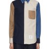 Men THOM BROWNE Shirts | Funmix Cotton Button-Down Shirt