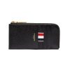 Men THOM BROWNE Small Leather Goods | Pebble Grain Leather Zip Around Wallet