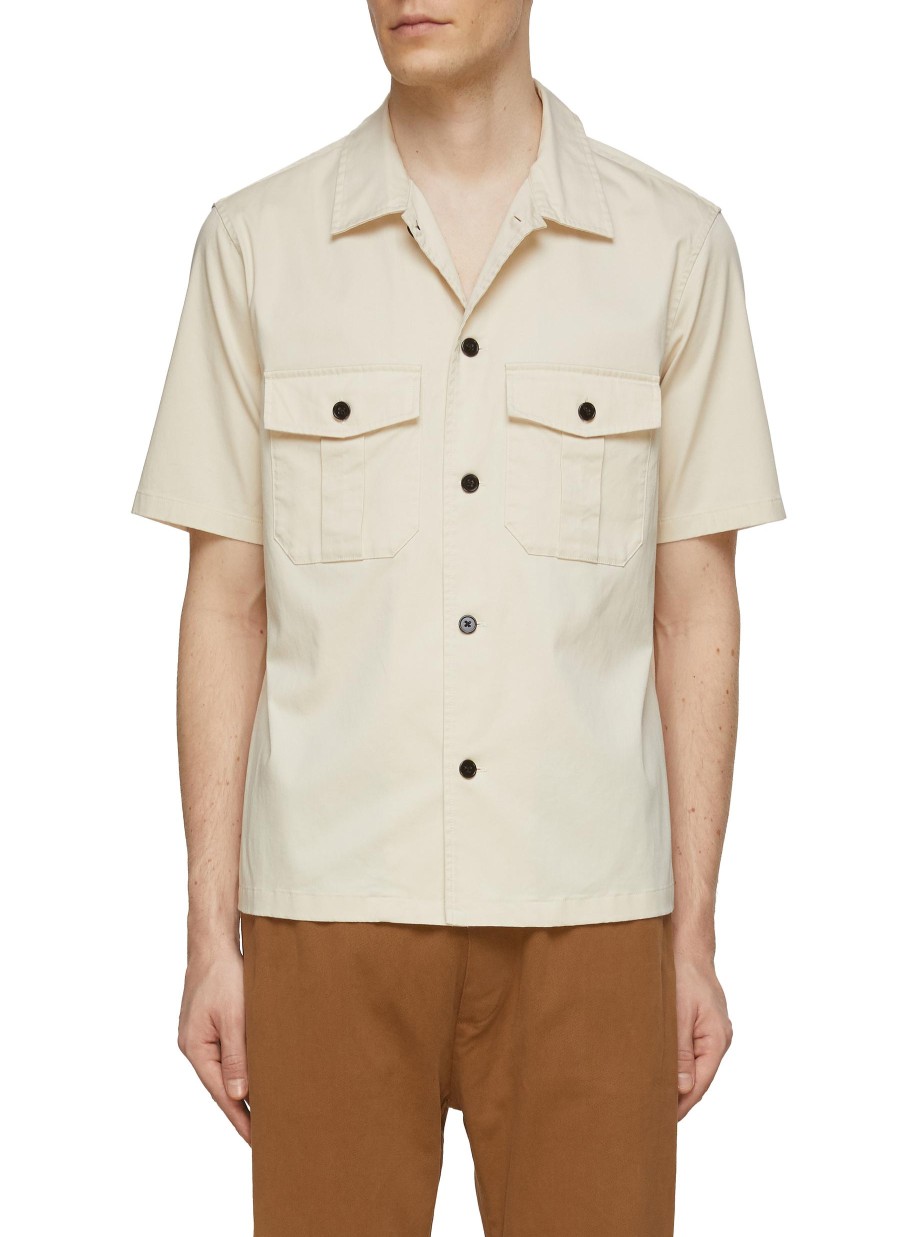 Men THEORY Shirts | Irving Military Shirt