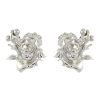 Women JUSTINE CLENQUET Fashion Jewellery | Juliet Palladium Plated Earrings