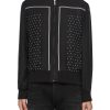 Men SAINT LAURENT Jackets | Polka Dot Silk Foulard Bomber Jacket