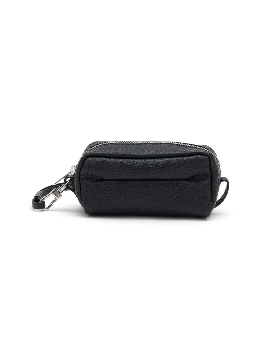 Women VALEXTRA Small Leather Goods | Micro Origami Leather Crossbody Bag