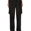 Men SONG FOR THE MUTE Pants | Draped Drawstring Waist Cargo Pants